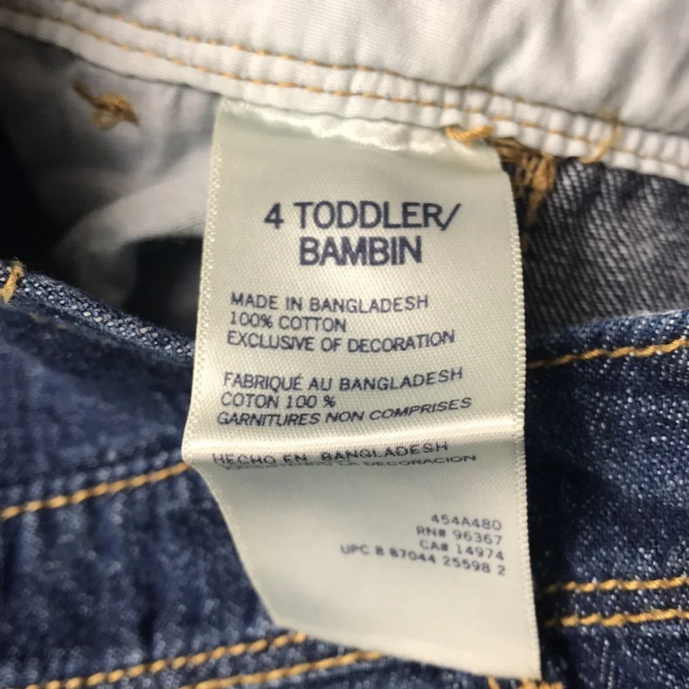 Oshkosh Overalls Bundle (size 4T)
